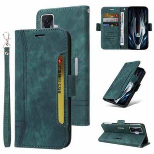 For Xiaomi Redmi K50 Gaming BETOPNICE Dual-side Buckle Leather Phone Case(Green)