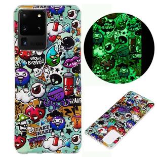 For Galaxy S20 Ultra Luminous TPU Mobile Phone Protective Case(Rubbish)