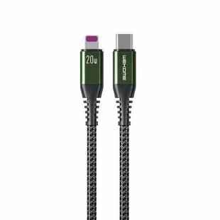WEKOME WDC-171 Raython Series PD 20W Type-C to 8 Pin Fast Charge Data Cable Length: 1m(Black)