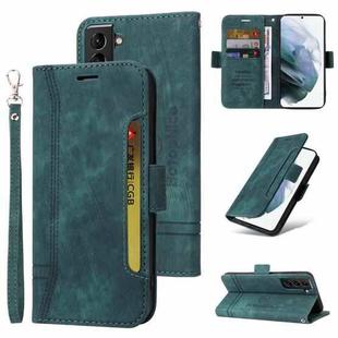 For Samsung Galaxy S21+ 5G BETOPNICE Dual-side Buckle Leather Phone Case(Green)