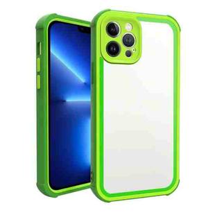 For iPhone 13 Pro Acrylic + TPU Shockproof Phone Case(Grass Green)
