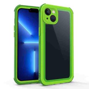 For iPhone 13 Acrylic + TPU Shockproof Phone Case(Grass Green)