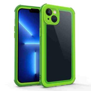 For iPhone 12 Acrylic + TPU Shockproof Phone Case(Grass Green)