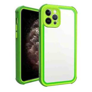 For iPhone 11 Pro Max Acrylic + TPU Shockproof Phone Case(Grass Green)