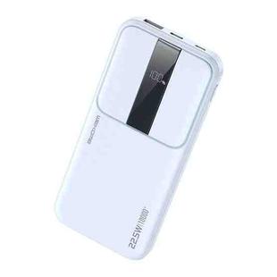 WEKOME WP-301 Gonen Series 10000mAh LED Display Fast Charging Power Bank(White)