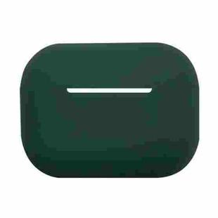 For AirPods Pro 2 Earphone Silicone Protective Case(Dark Green)