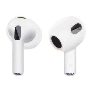 For AirPods Pro 2 Ear Cap Silicone Protective Case(White)