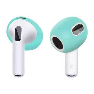 For AirPods Pro 2 Ear Cap Silicone Protective Case(Mint Green)