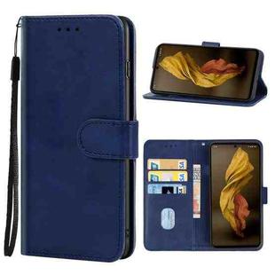 For Sharp Aquos Sense7 Leather Phone Case(Blue)
