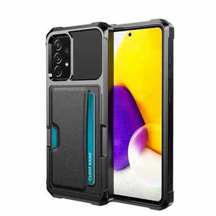 For Samsung Galaxy S20 ZM02 Card Slot Holder Phone Case(Black)