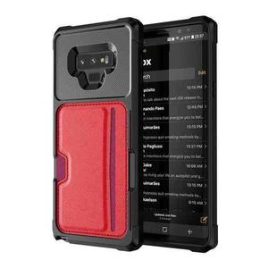 For Samsung Galaxy Note9 ZM02 Card Slot Holder Phone Case(Red)