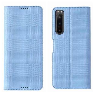 For Sony Xperia 5 IV ViLi DH Series Shockproof Leather Phone Case(Blue)
