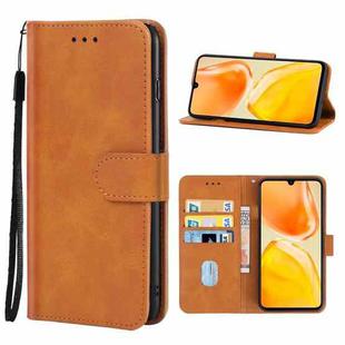 For vivo X80 Lite/V25 5G Leather Phone Case(Brown)