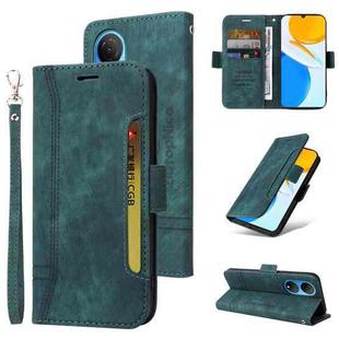 For Honor X7 BETOPNICE Dual-side Buckle Leather Phone Case(Green)