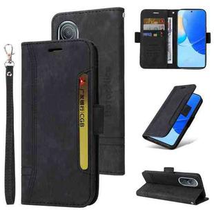 For Huawei nova 9 SE BETOPNICE Dual-side Buckle Leather Phone Case(Black)