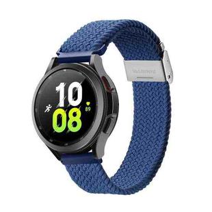 For Samsung Watch DUX DUCIS 20mm Braided Nylon Elastic Watch Band(Blue)