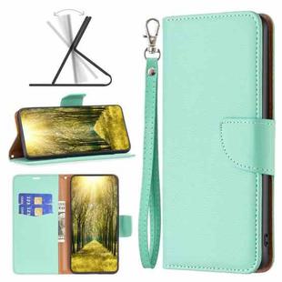 For vivo Y35/Y22 Litchi Texture Pure Color Leather Phone Case(Green)