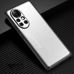 For Huawei nova 8 Pro Frosted Metal Phone Case(Silver)