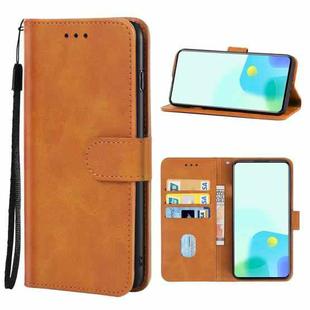 For ZTE Axon 30S Leather Phone Case(Brown)