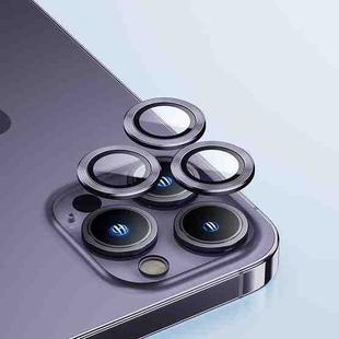For iPhone 14 Pro/14 Pro Max Benks Metal Lens Protective Film(Purple)