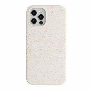 For iPhone 13 Pro Wheat Straw Material Degradable TPU Phone Case(White)