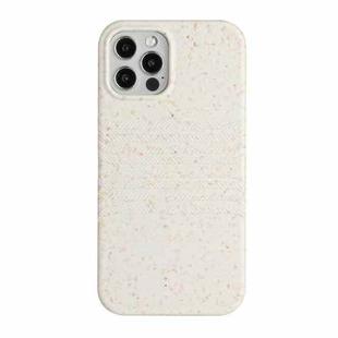 For iPhone 12 Pro Wheat Straw Material Degradable TPU Phone Case(White)