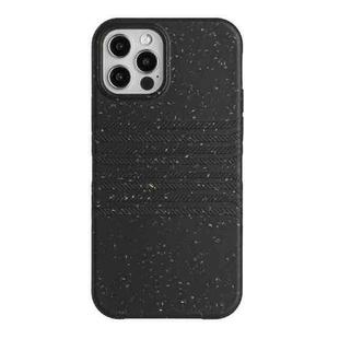 For iPhone 11 Pro Wheat Straw Material Degradable TPU Phone Case(Black)