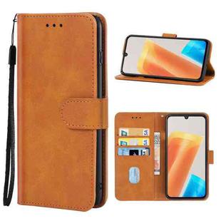 For Infinix Zero 20 Leather Phone Case(Brown)