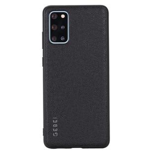 For Galaxy S20 Ultra GEBEI Full-coverage Shockproof Leather Protective Case(Black)