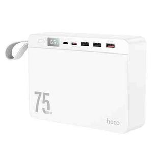 hoco J94 Overlord 22.5W 75000mAh Fast Charging Power Bank(White)