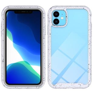 For iPhone 11 Shockproof Starry Sky PC + TPU Protective Case(White)