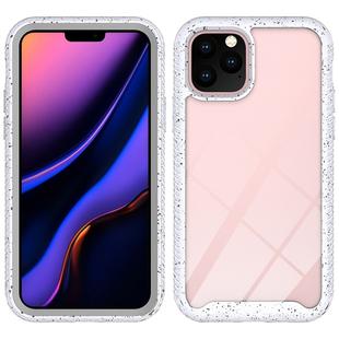 For iPhone 11 Pro Shockproof Starry Sky PC + TPU Protective Case(White)