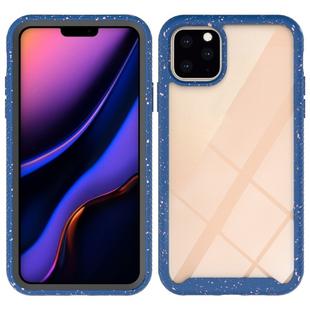 For iPhone 11 Pro Max Shockproof Starry Sky PC + TPU Protective Case(Blue)