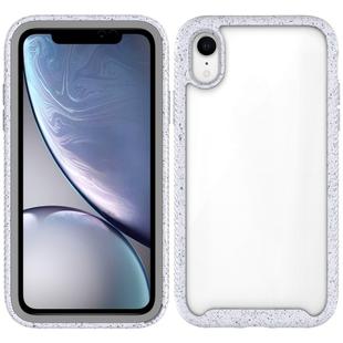 For iPhone XR Shockproof Starry Sky PC + TPU Protective Case(White)