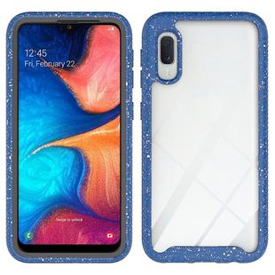 For Galaxy A10e Shockproof Starry Sky PC + TPU Protective Case(Blue)