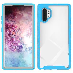 For Galaxy Note 10 Plus Shockproof Starry Sky PC + TPU Protective Case(Sky Blue)