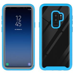 For Galaxy S9 Plus Shockproof Starry Sky PC + TPU Protective Case(Sky Blue)