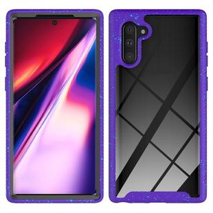 For Galaxy Note 10 Shockproof Starry Sky PC + TPU Protective Case(Purple)