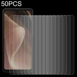 For Sharp Aquos Sense7 Plus 50pcs 0.26mm 9H 2.5D Tempered Glass Film