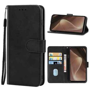 For Sharp Aquos Sense7 Plus Leather Phone Case(Black)