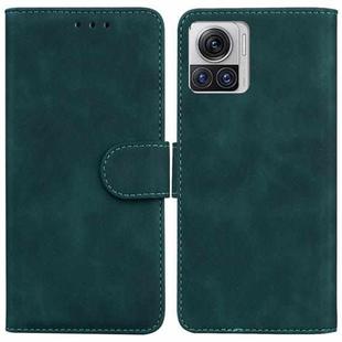 For Motorola Moto X30 Pro 5G / Edge 30 Ultra Skin Feel Pure Color Flip Leather Phone Case(Green)