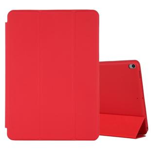 For iPad Air 3 10.5 inch Horizontal Flip Smart Leather Case with Three-folding Holder(Red)