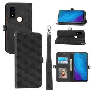 For Fujitsu Arrows WE F-51B Spider Printed Leather Phone Case(Black)