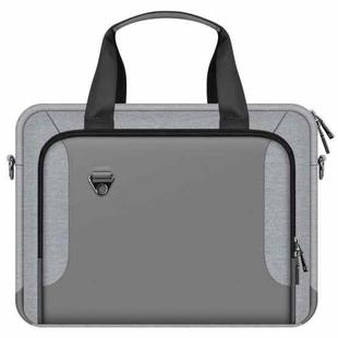 For 15 inch Laptop Portable Shockproof Bag(Grey)