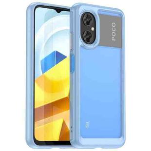For Xiaomi Redmi Note 11R Colorful Series Acrylic + TPU Phone Case(Blue)