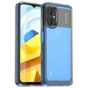 For Xiaomi Redmi Note 11R Colorful Series Acrylic + TPU Phone Case(Transparent Grey)