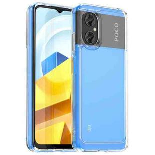 For Xiaomi Redmi Note 11R Colorful Series Acrylic + TPU Phone Case(Transparent)