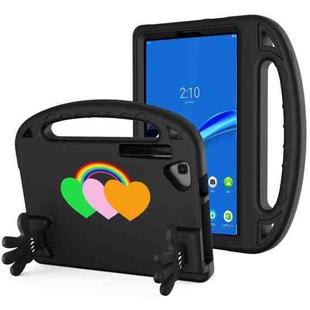 For Lenovo Tab M10 Plus Love Small Palm Holder EVA Tablet Case(Black)