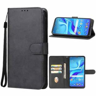 For TCL 4X 5G T601DL / 20 A 5G T768S Leather Phone Case(Black)