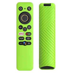For Realme TV 30 inch / 40 inch Solid Color Silicone Protective Cover(Green)